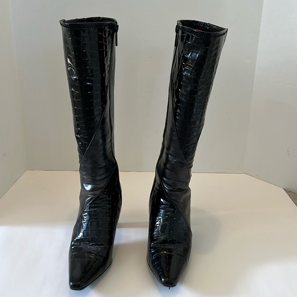 Impo Stretch faux leather boots 7M - Picture 1 of 5